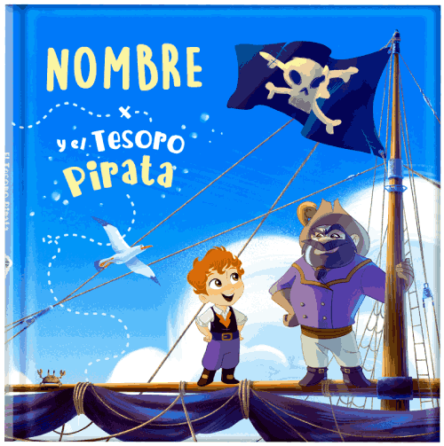¡Nuevo! Cuento de piratas infantil personalizado